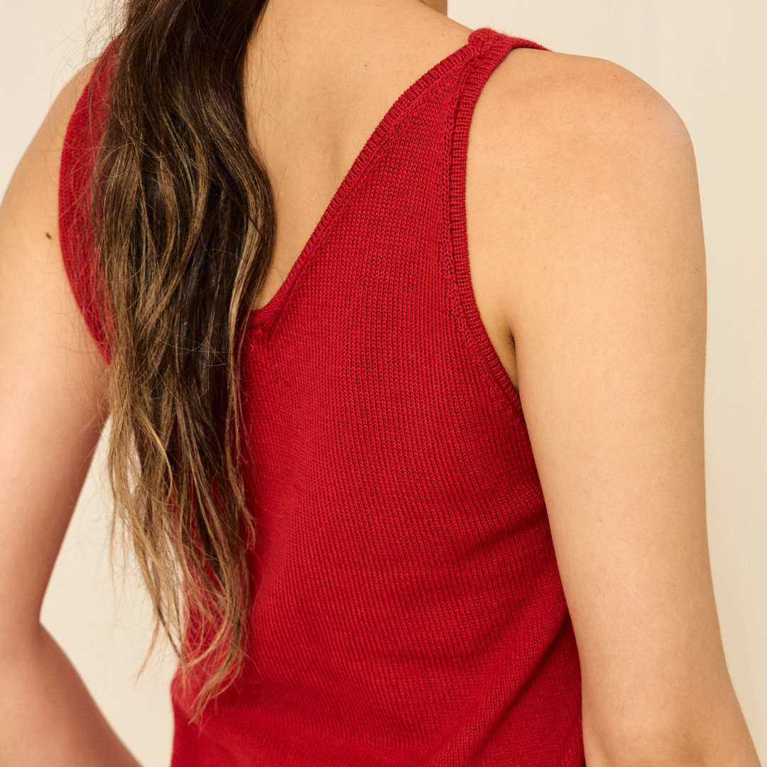 Musculosa Amelie | Algodón