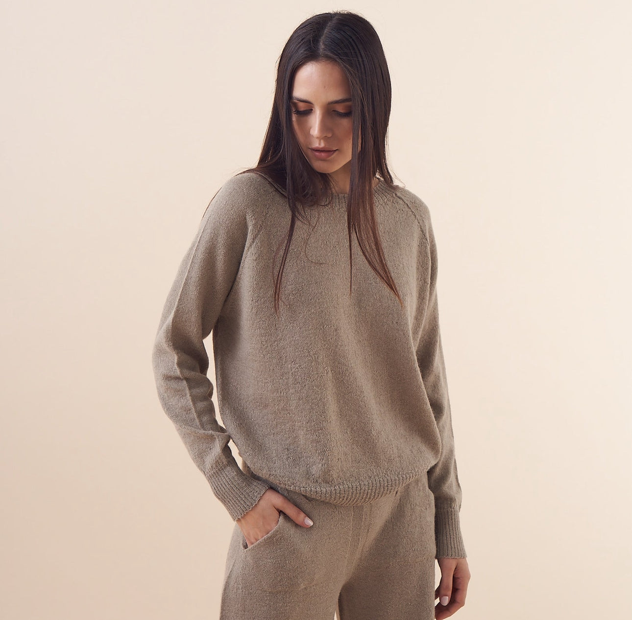 Sweater Clara | 50% Baby Llama 50% Lana Merino