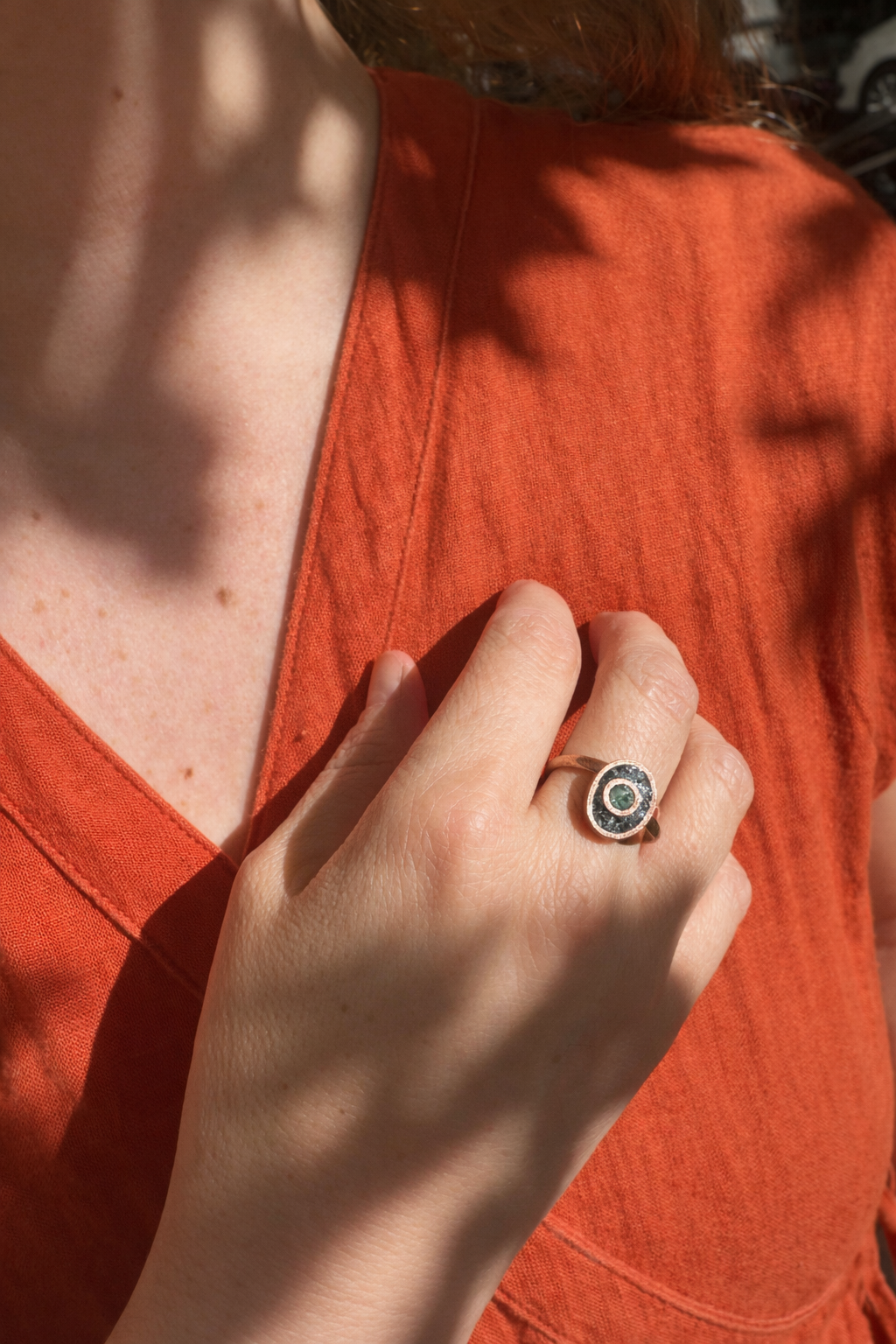 Anillos Renata | Cobre, Crisocola