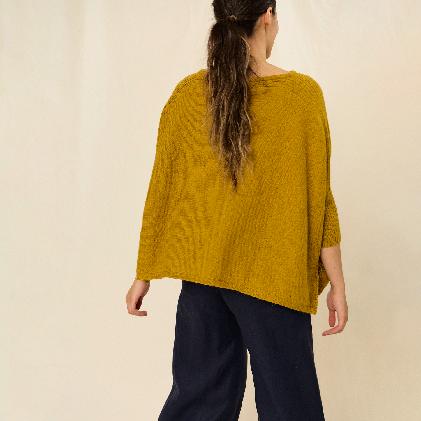 Fadriana Sweater | Baby Llama & Merino | Corn