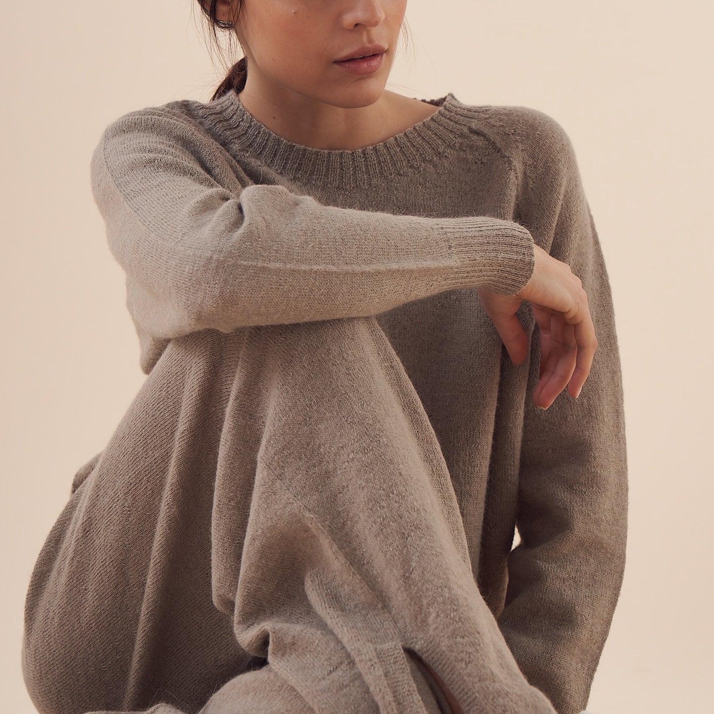 Pantalón Antonia | Llama & Merino | Gris