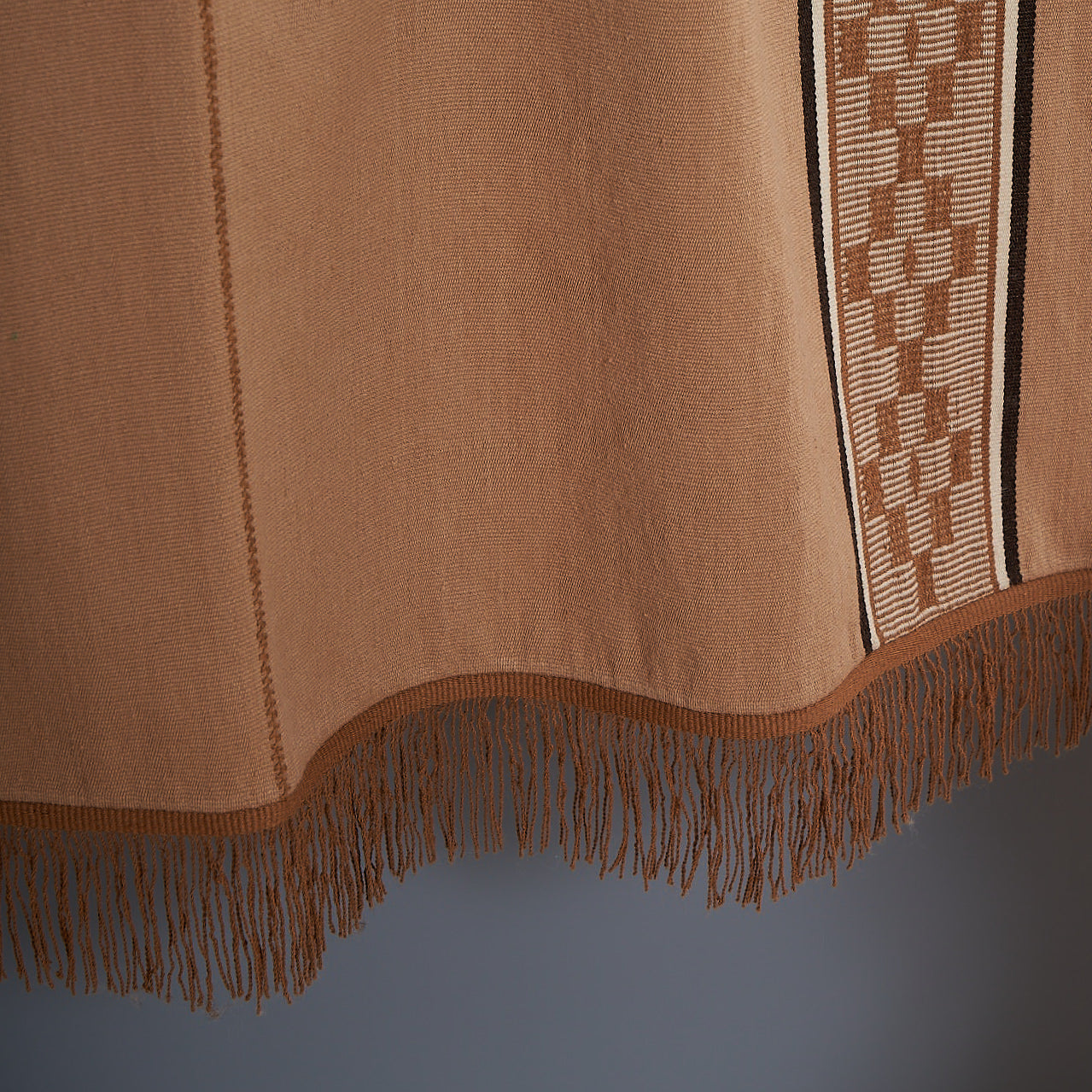 Manta Danavi | Llama y oveja | Tonos de marrón