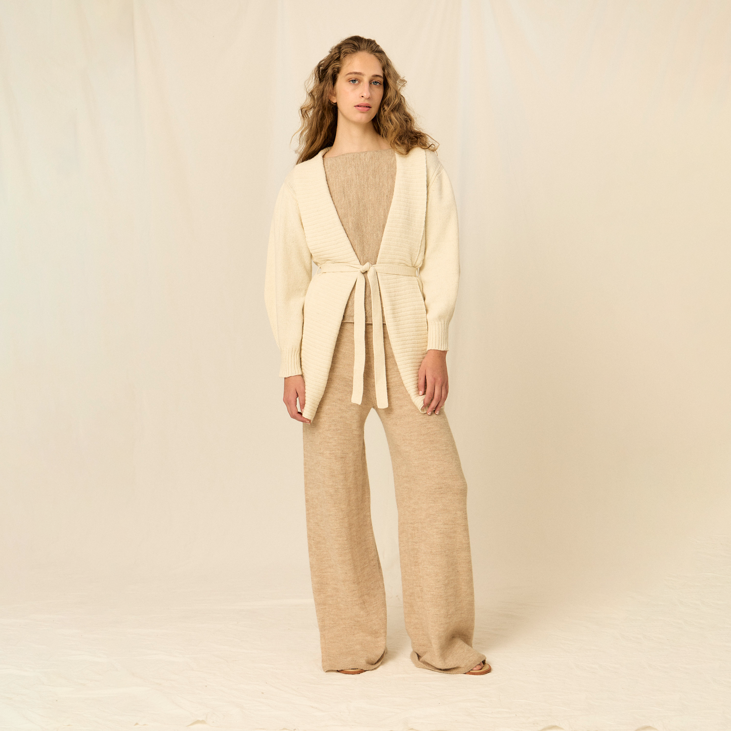 Tapado Chiara | Llama, Merino & Algodón | Natural