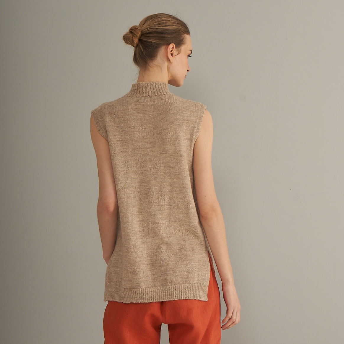Elisea Vest | Llama and Merino | Tear