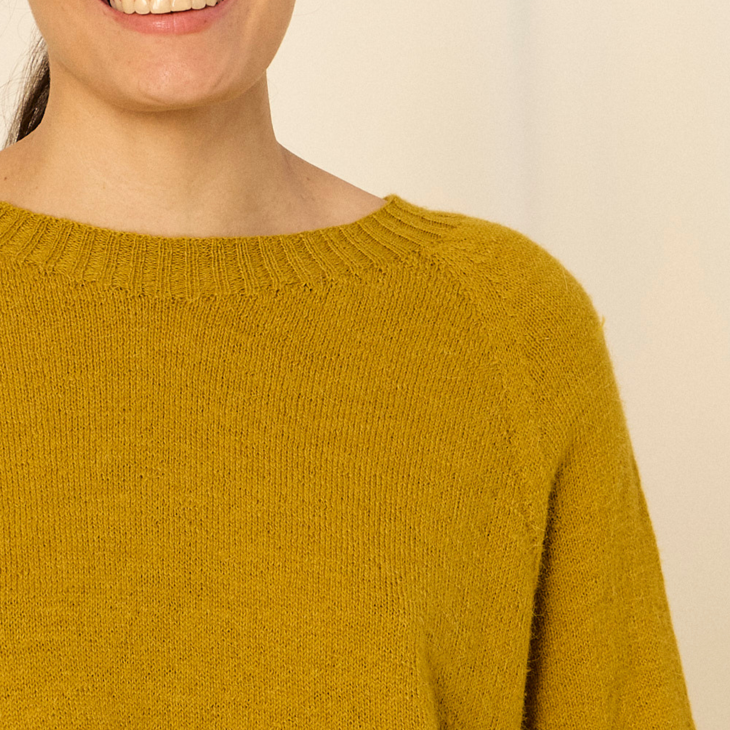 Sweater Clara | Llama & Merino | Maíz