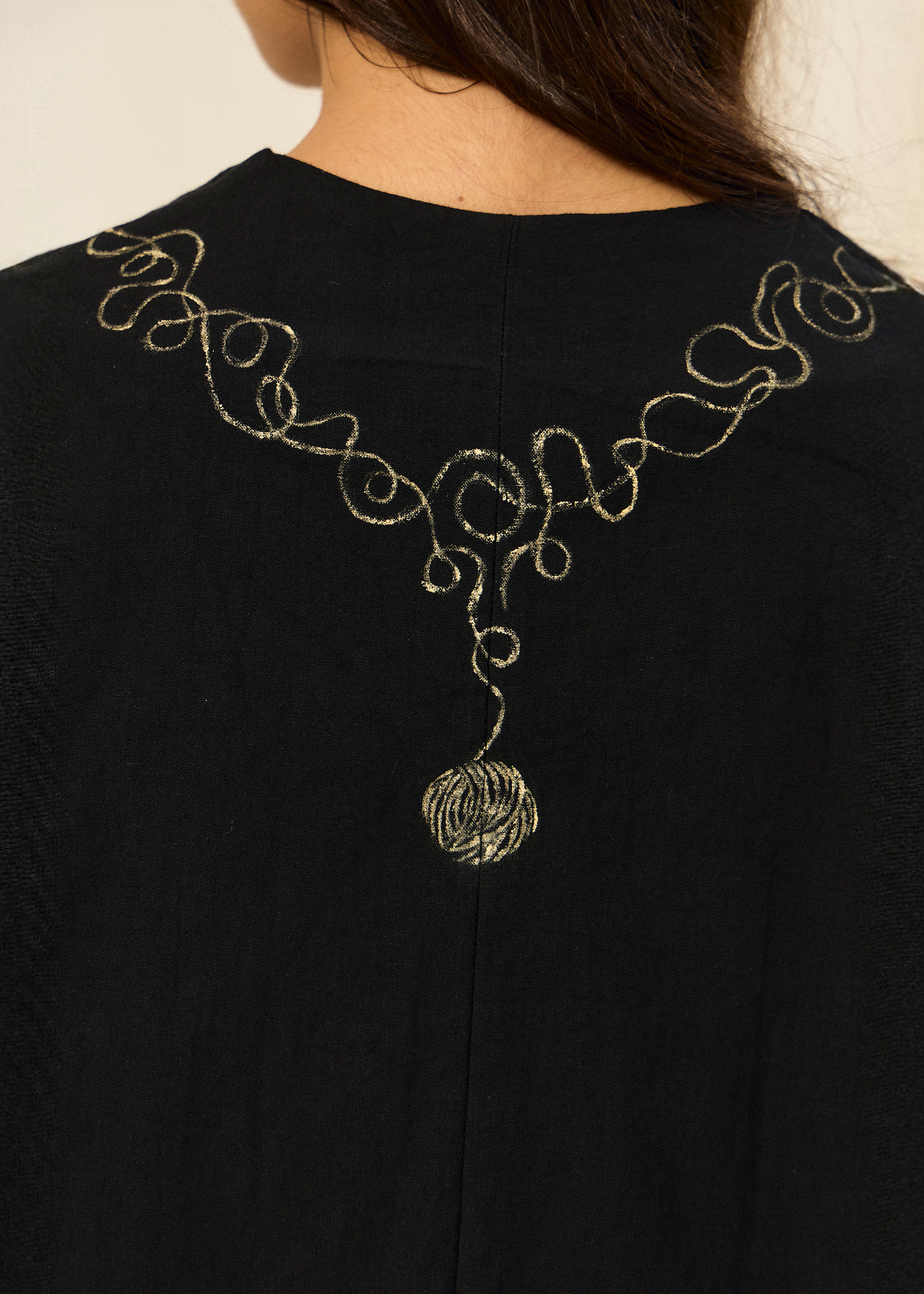 Kimono Cloé | 100% Algodón l Detalle pintado a mano