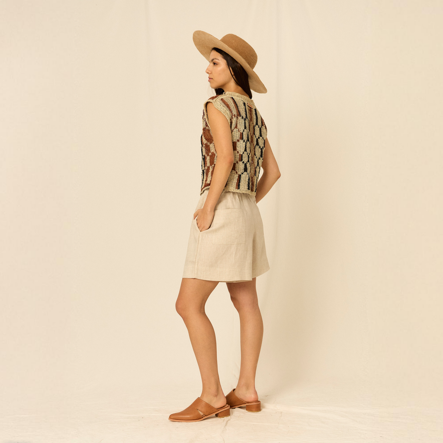 Short Saida | Lino