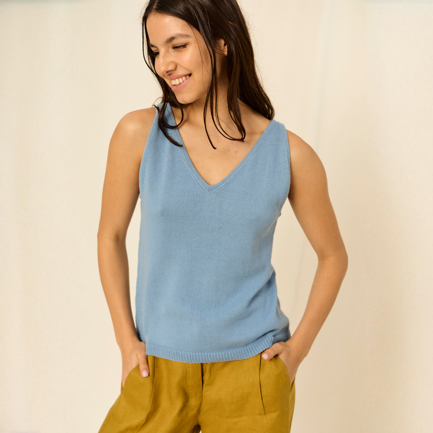 Musculosa Amelie | Algodón