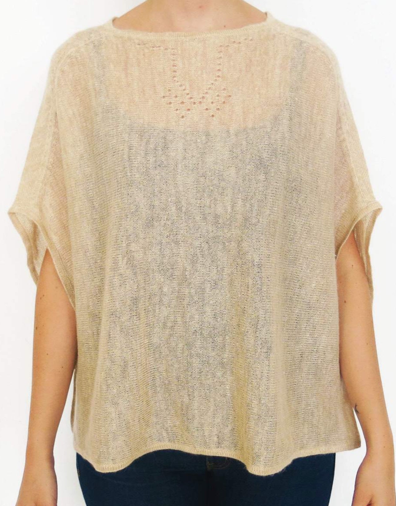 Sweater Fionalin | 70% Baby Alpaca, 30% Lino