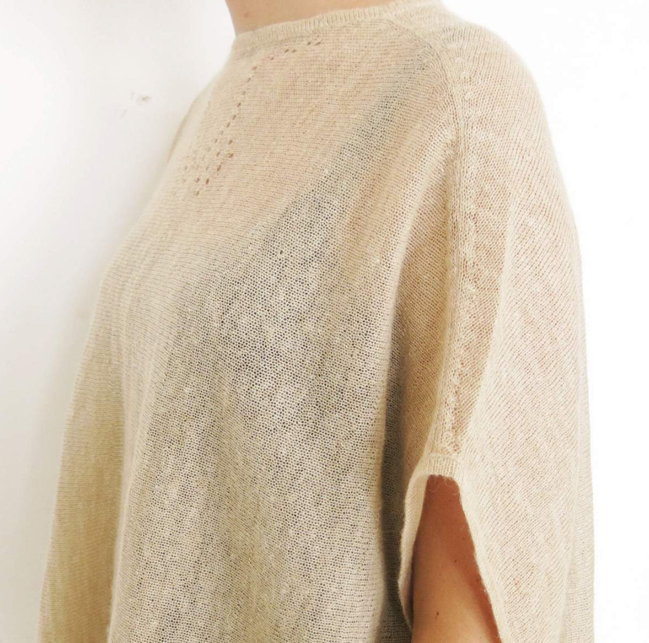 Sweater Fionalin | 70% Baby Alpaca, 30% Lino