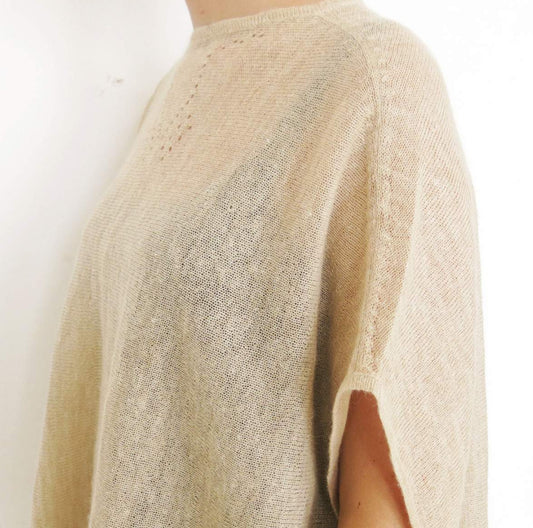 Sweater Fionalin | 70% Baby Alpaca, 30% Lino
