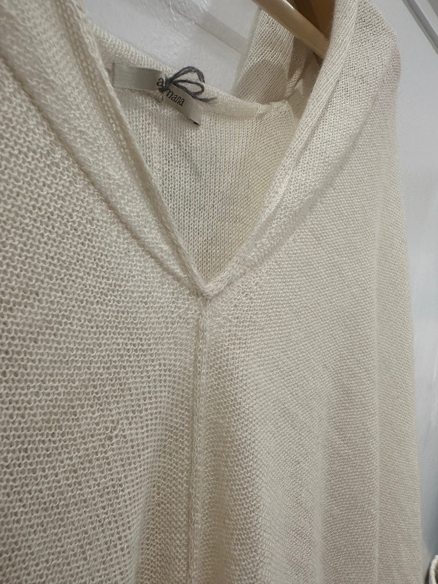 Sweater Fezlin | 70% Baby Alpaca, 30% Lino