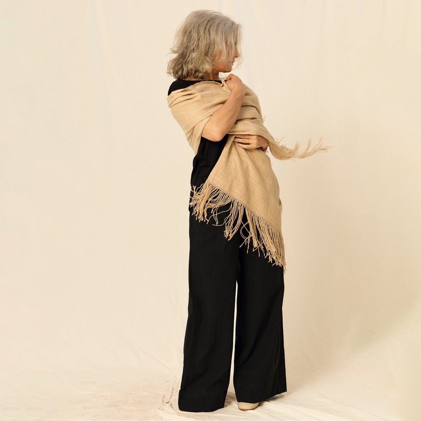 Chal Vicuña | Vicuña | Beige