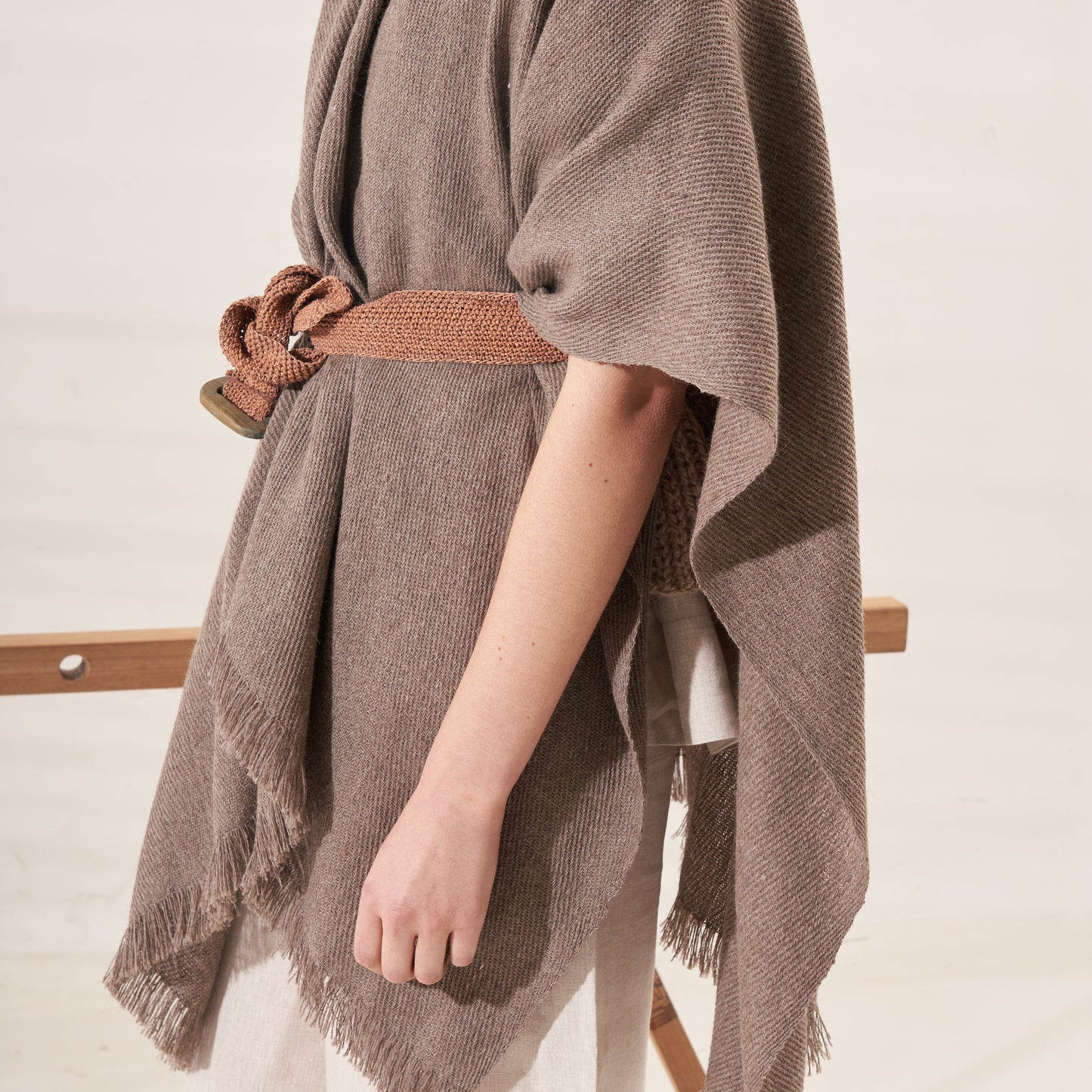 Ruana Roberta | Llama & Merino
