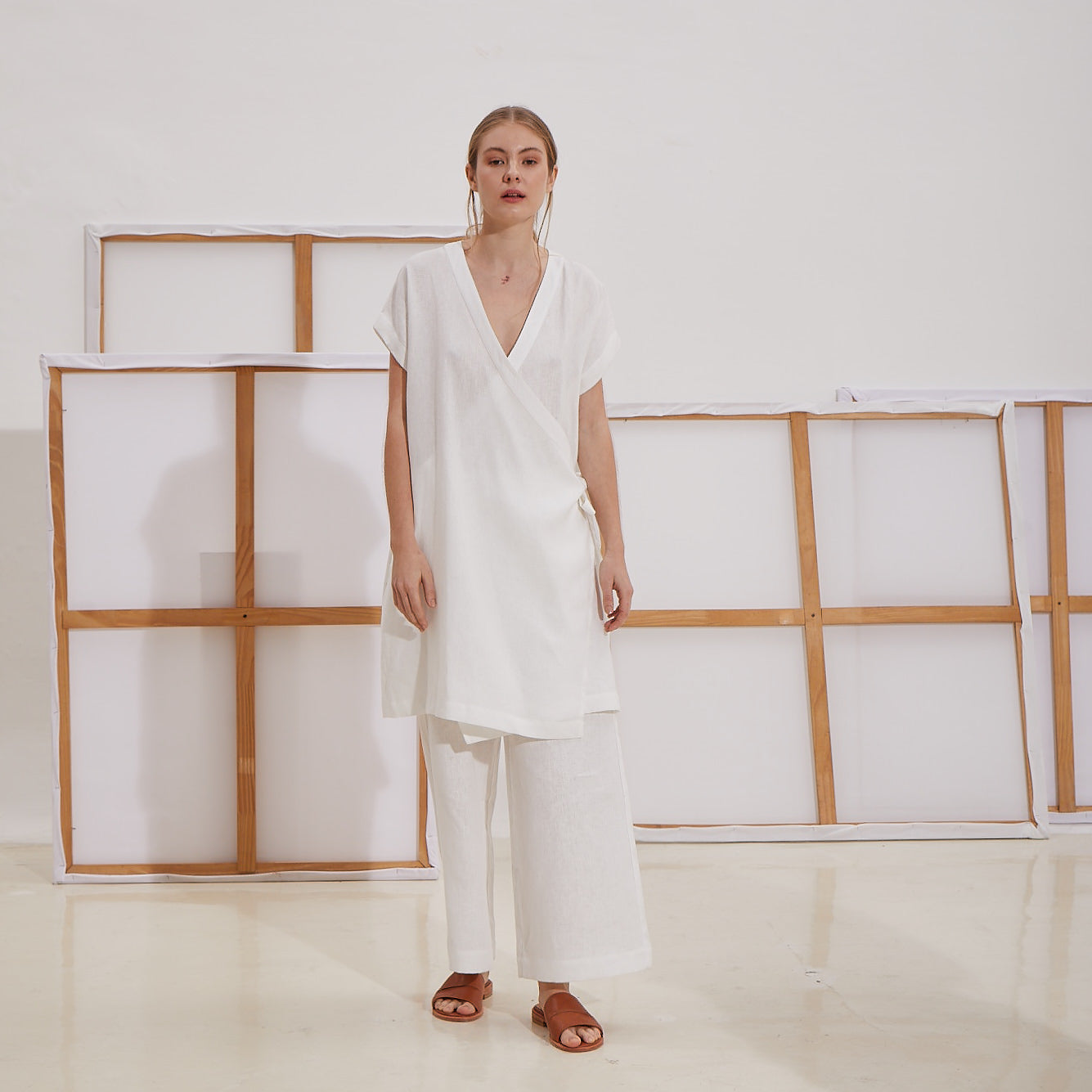 Vestido Clotilde | Lino