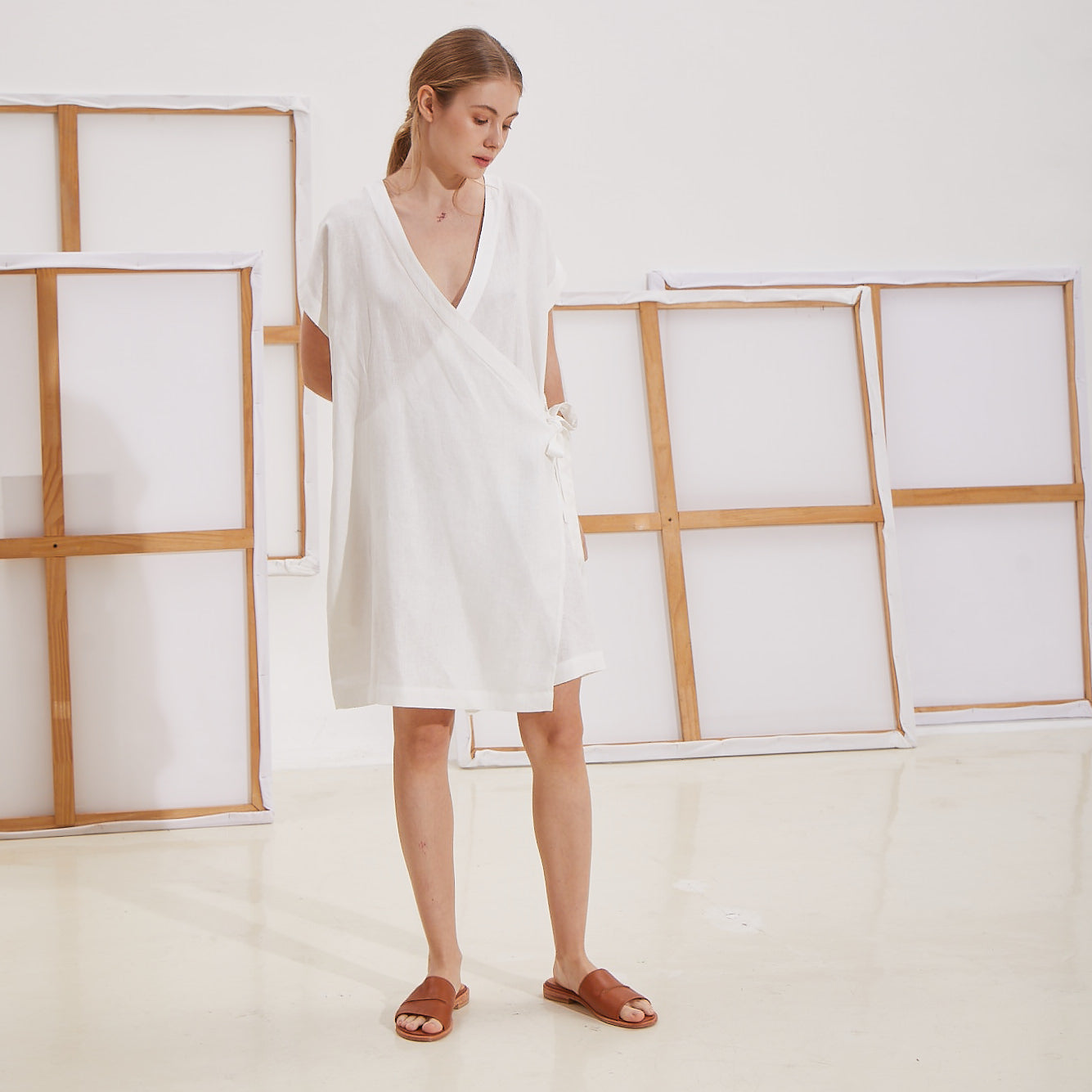 Vestido Clotilde | Lino