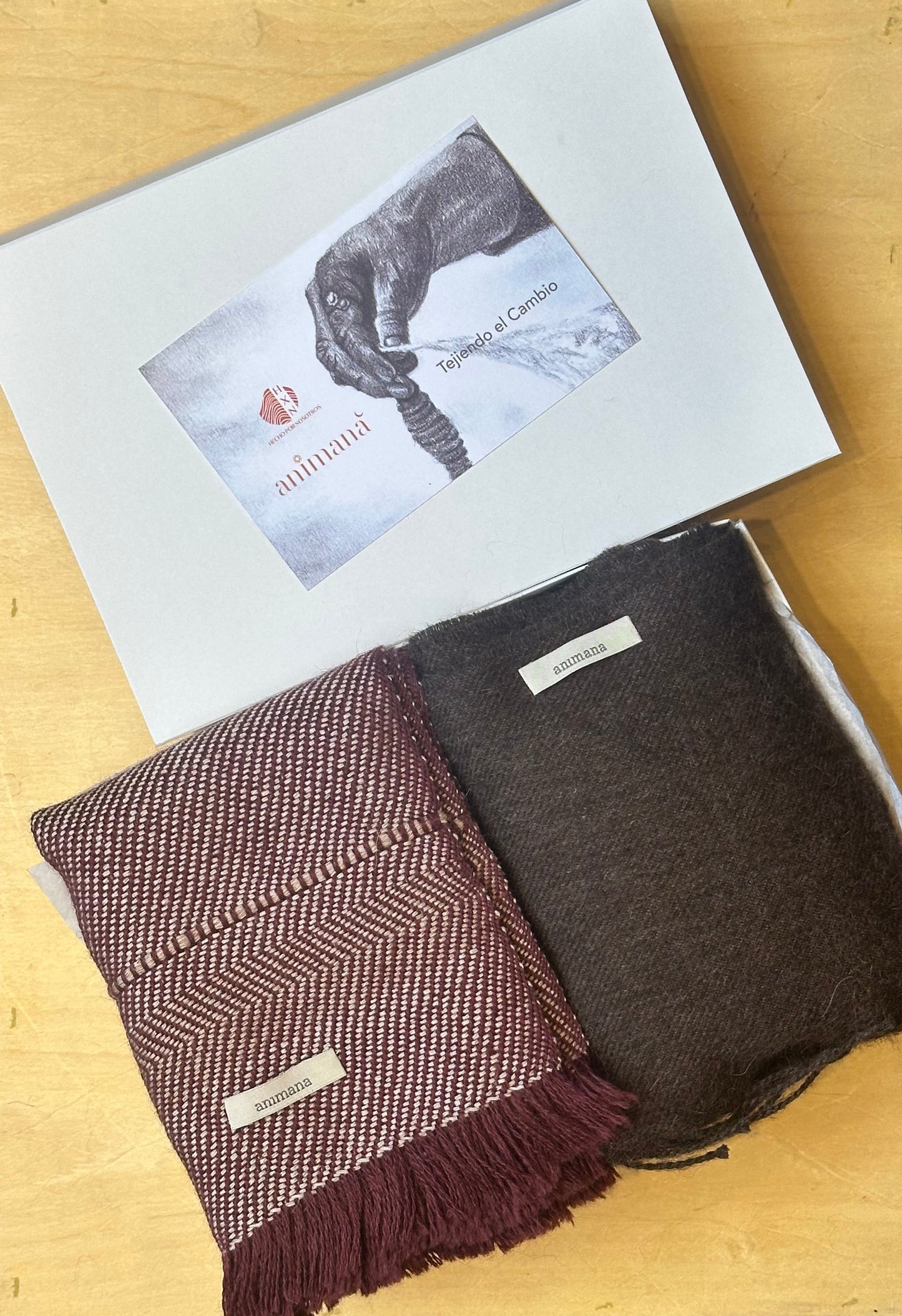 Set 2 Bufandas l Agne & André