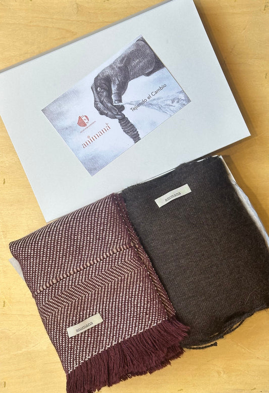 Set 2 Bufandas l Agne & André