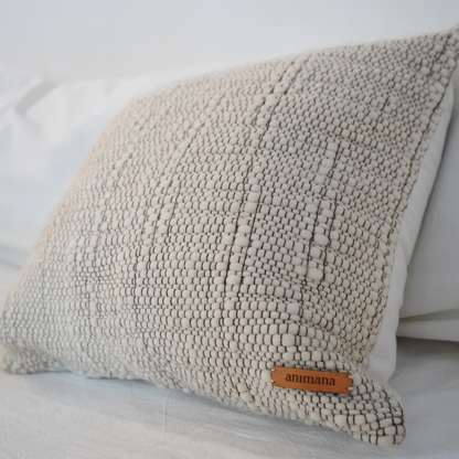 D'och cushion cover |Llama | Natural and Yellow