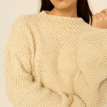 Clara Sweater | Llama &amp; Merino | Blue