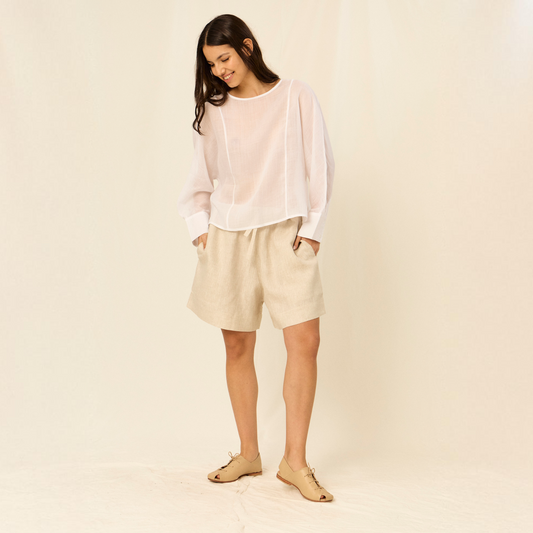 Top Beatriz | Ramio | Blanco