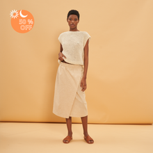 Irina skirt Linen | Sand