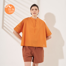 Blusa Aya | Algodón | Naranja