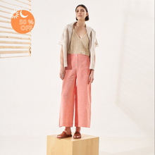 Olga pants | Linen | Salmon