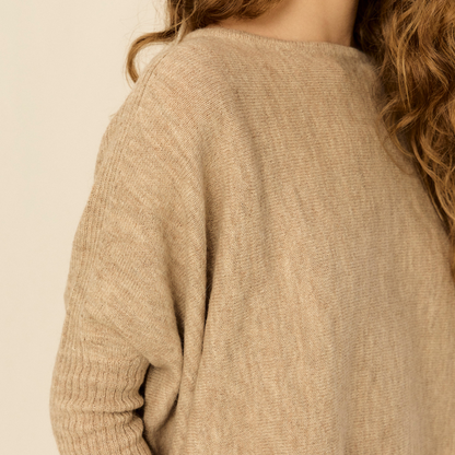 Sweater Fadriana | Baby Llama & Merino | Lágrima