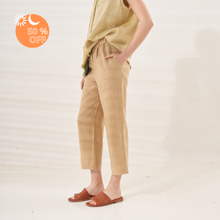 Pantalón Carlota | Lino | Avellana