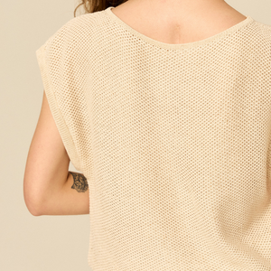 Top Fibón | Linen &amp; Cotton | Natural