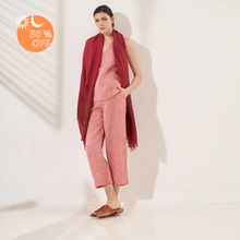 Carlota pants | Linen | Red