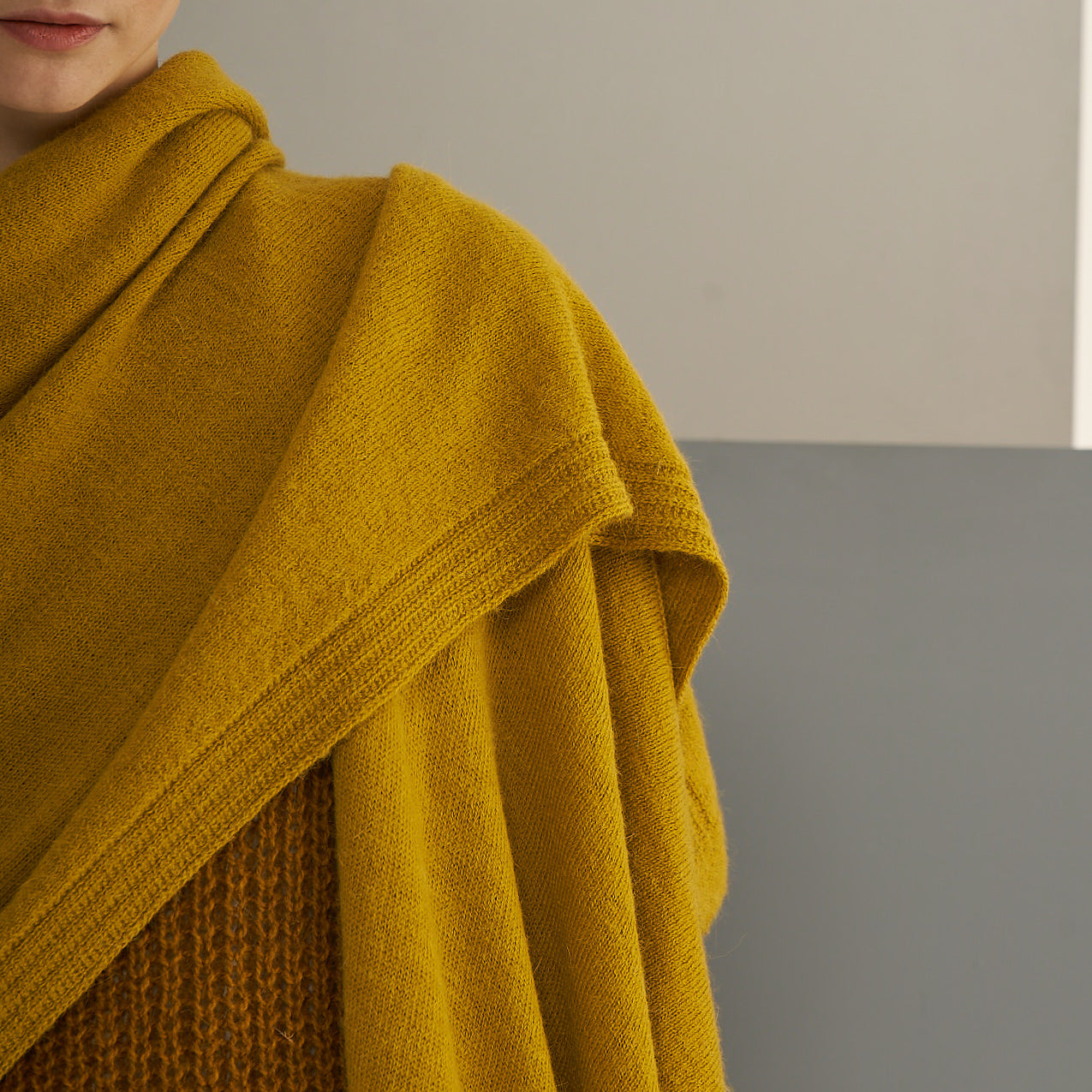 Ruana Marina | 50% Llama, 50%  Lana Merino