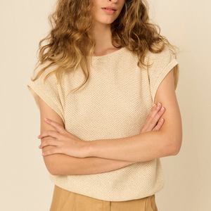 Top Fibón | Linen &amp; Cotton | Natural