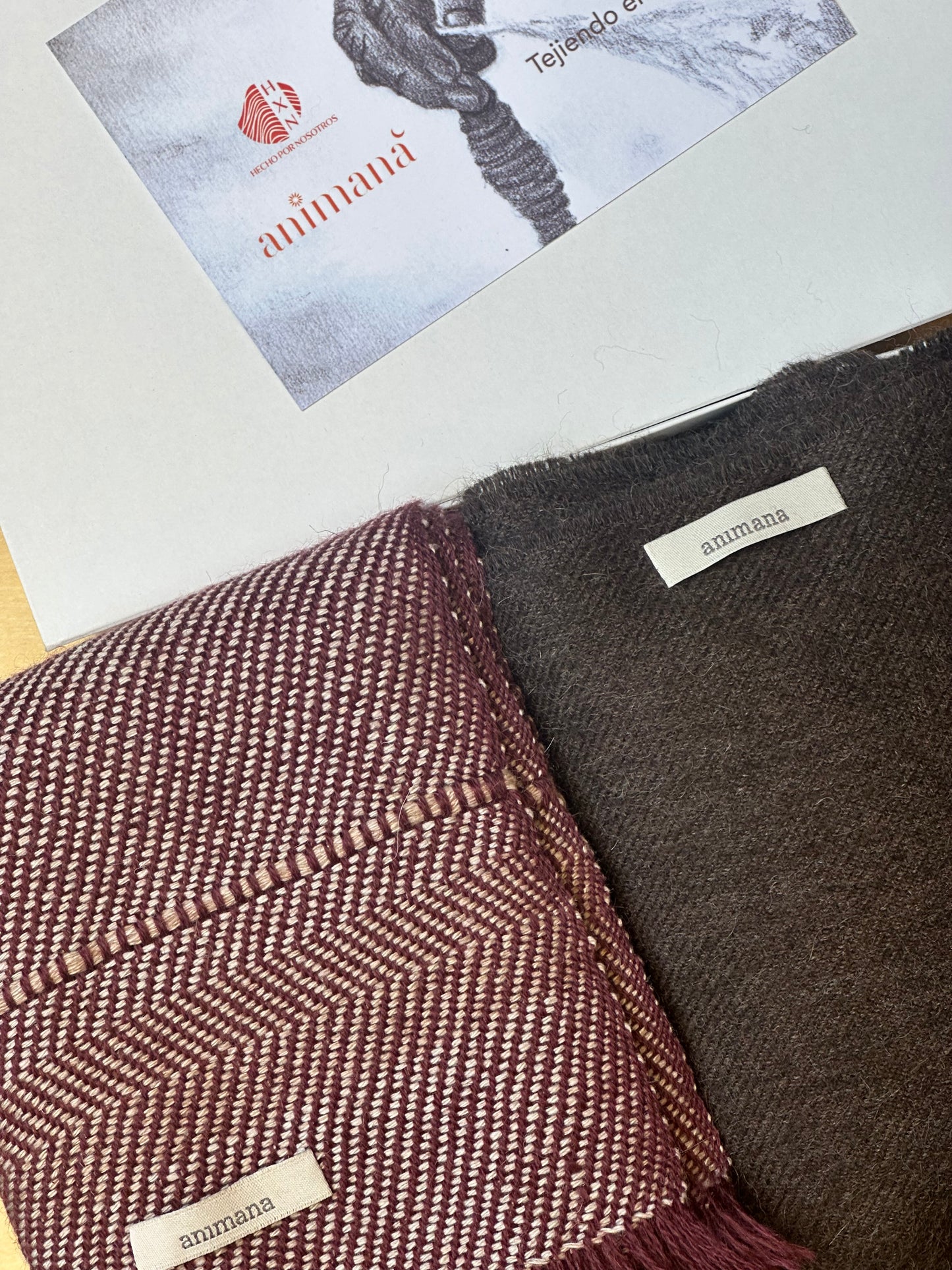 Set 2 Bufandas l Agne & André