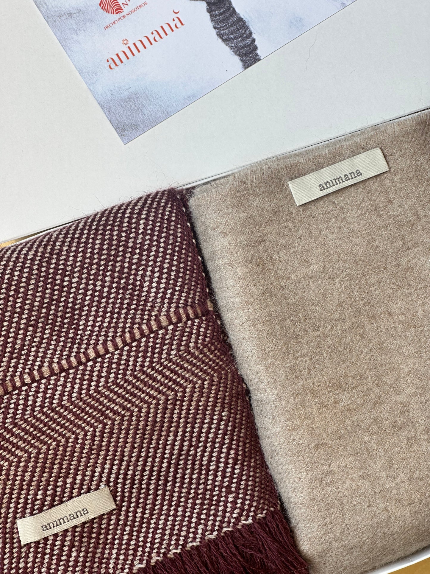 Set 2 Bufandas l Agne & Albert