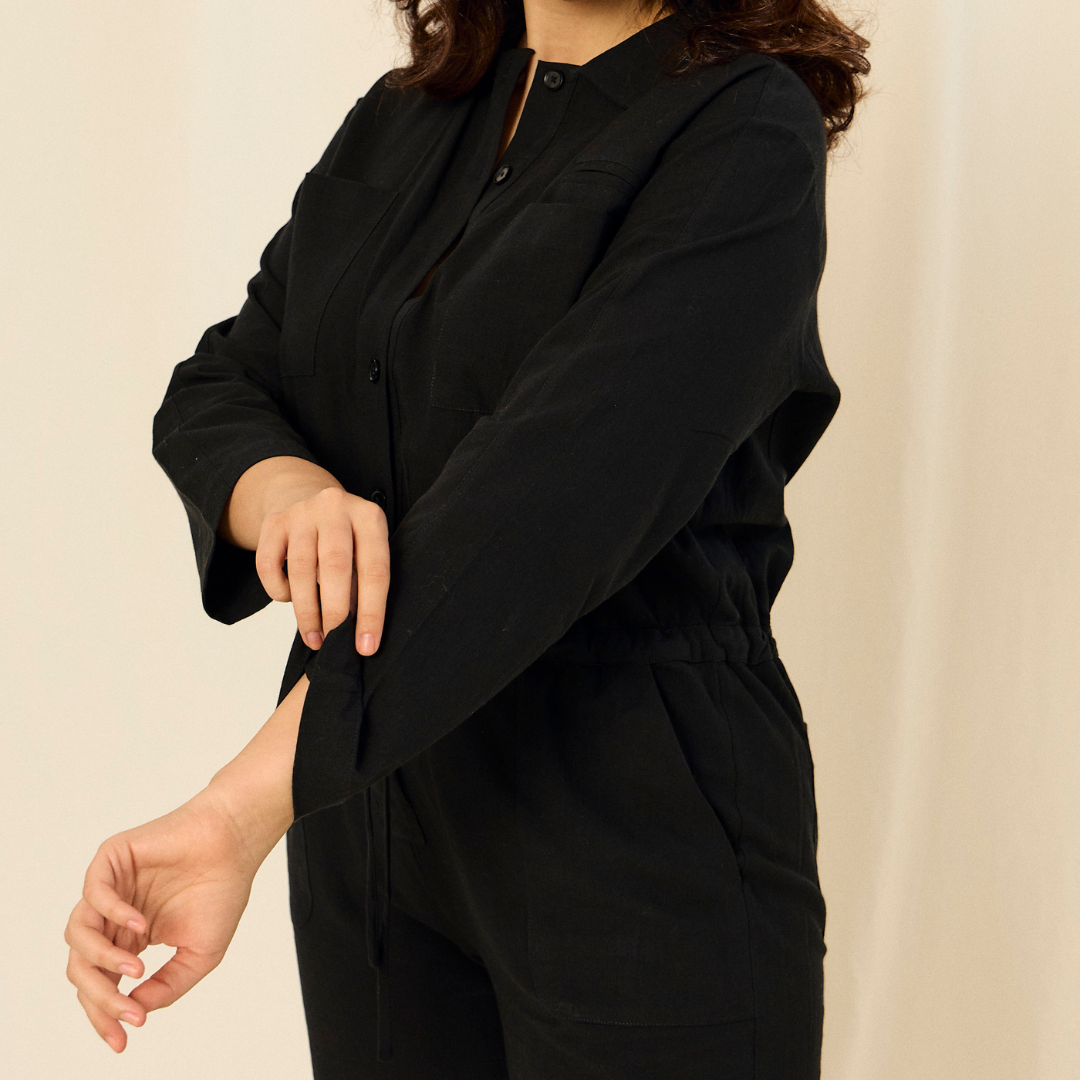 Entero Helena | Algodón | Negro