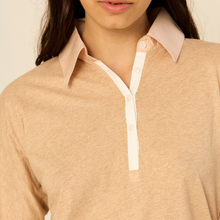 Azucena T-shirt | Organic Cotton from Peru | Beige 