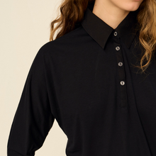 Remera Azucena | Algodón Orgánico | Negro