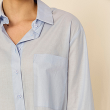 Frank Shirt | Cotton | Sky blue