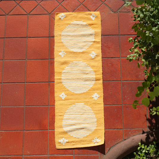 Alfombra Sur  | Oveja | Amarillo y Natural