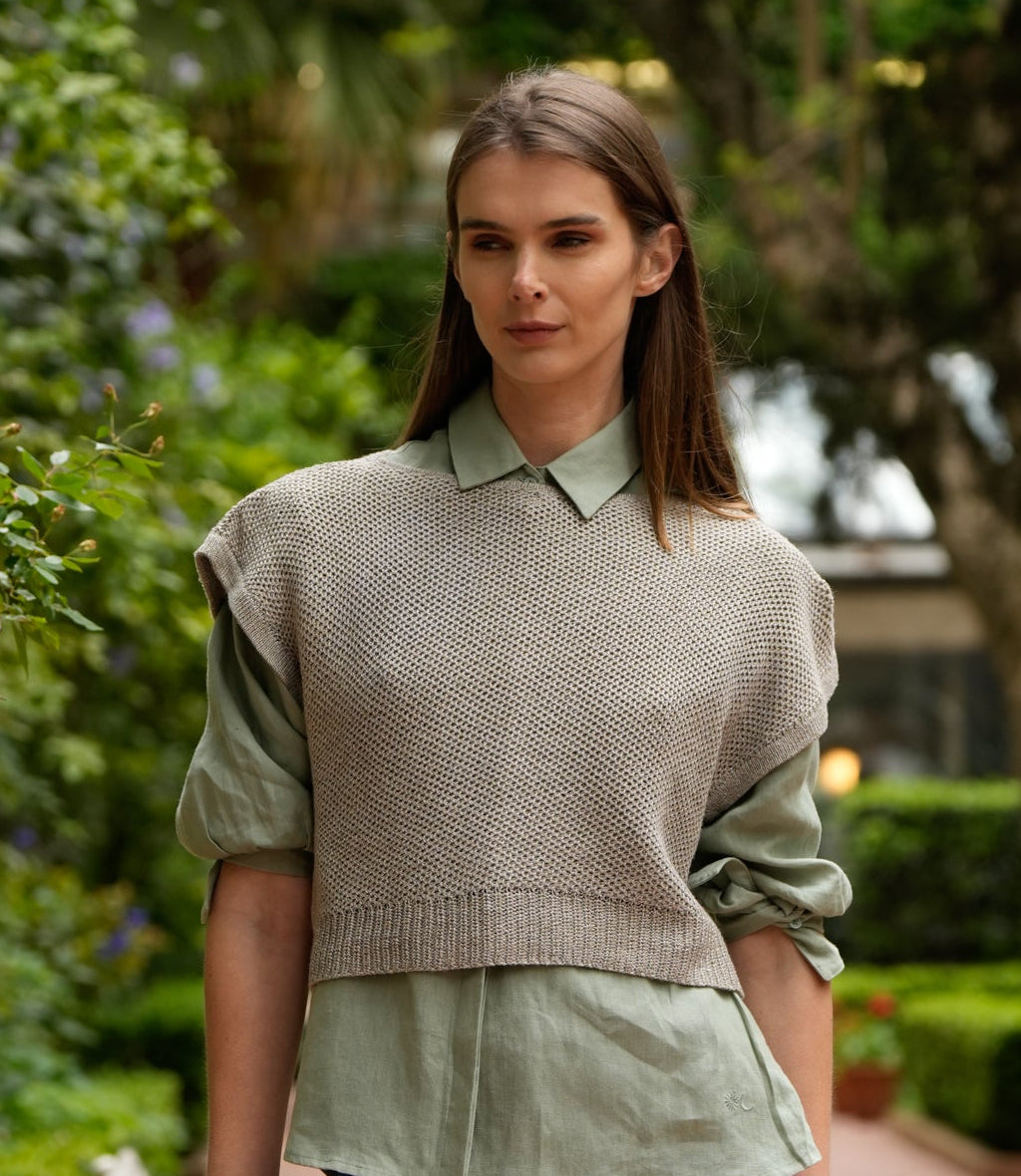 Top Fibón | 50% Lino, 50% Algodón