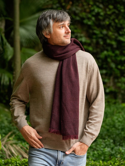 Set 2 Bufanda Agne | 50% Llama, 50% Merino