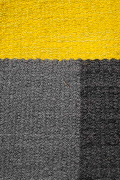 Alfombra Algarrobo | Oveja | Gris, Azul y Amarillo