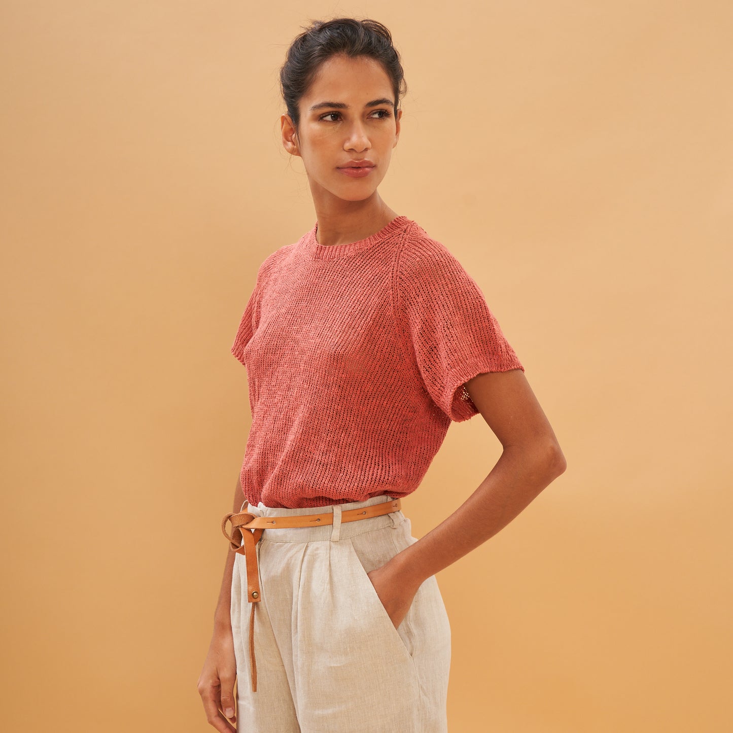 Remera Pia | Llama, Merino & Algodón