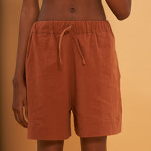 Short Saida | Cotton | Brown