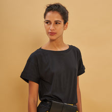 Mara T-shirt | Organic Cotton | Black 