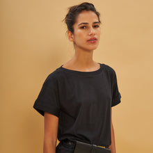 Mara T-shirt | Organic Cotton | Black 