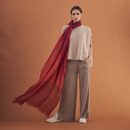 Chal Amathilde | Baby Alpaca | Rojo