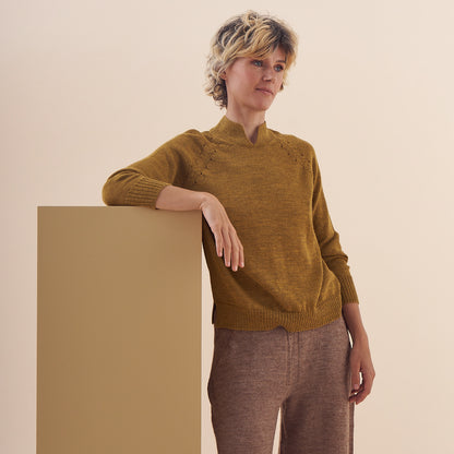 Sweater Emilia | Baby Alpaca | Corn 